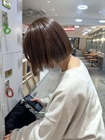 ウクク(UCUCU) 【maron brown color × bob cut】