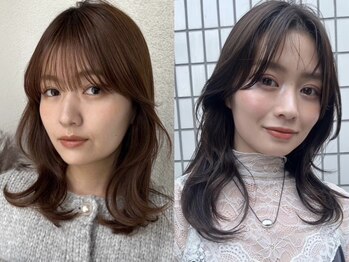 ザナドゥー 上野店(Xanadu)の写真/［上野］髪のお悩みを魅力に変える♪印象を左右する顔周りのカットもお任せ下さい！
