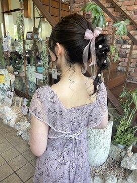 ビハツヤ(BIHATSU-YA) あみおろしお呼ばれヘアセット