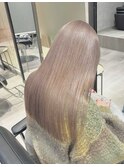 ピンクベージュラベンダーミルクティーチェリーブラウン
