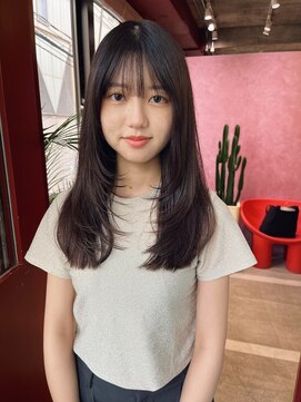 ローレンジウ(LOREN JU) 名駅/名古屋駅/学割U24/レイヤーカット/オージュア/ダブルカラー