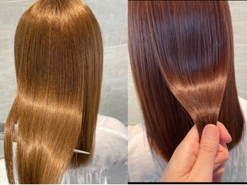 エレガンスアール(ELEGANCE ar)の写真/髪質改善はお任せ！シルク髪質改善ストレートで、思わず触れたくなる美髪を手に入れよう☆
