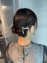 シャルムバイケンジ(Charm.by KENJE)&nbsp;【ツインお団子】結婚式/浴衣/着付/銀座/ヘアセット/アレンジ