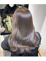 メゾン 吉祥寺北口(MAISON)&nbsp;吉祥寺髪質改善メテオカラー/KAZU/韓国風コテ巻き仕上げ