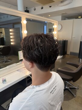 ボゥギャルソン(Beau Garcon) メンズカット/アッシュカラー