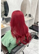 カミイロ(kamiiro)&nbsp;レッドカラー/ケアブリーチ/髪質改善/仙台美容室/学割
