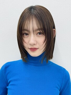 小顔レイヤー/レイヤーボブ/ハッシュボブ