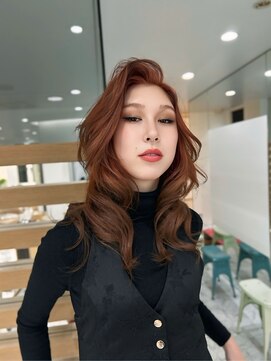 エクステ　シールエクステ　カラー