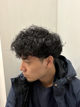 ヘアーアンドグルーミング ヨシザワインク(HAIR&GROOMING YOSHIZAWA Inc.) ツーブロック爽やかカーリーパーマショートスタイル