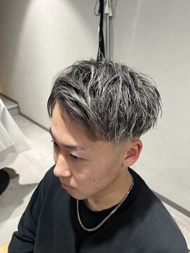 スウェル 柏店(Swell) MEN’S HAIR/サーフカール/刈り上げセンターパート/柏