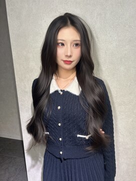 ザシェノンウメダ(THA CHAINON UMEDA) 着物ヘア/大人ガーリー/ダークアッシュ/似合わせカット/心斎橋