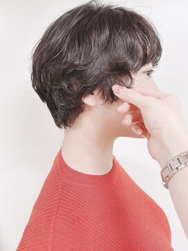 モリオフロムロンドン 原宿本店(morio from London) 【morio 原宿】ニュアンスショートパーマ