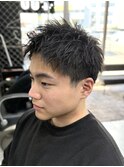 刈り上げスパイキーショート/パーマ無し