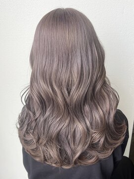 サラジュ 仁川店(SARAJU) 【カラー特化サロン】ブリーチあり×グレージュ