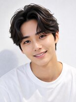 アビリタ(abilita) センターパート アップバング ニュアンスパーマ 20代【福岡】