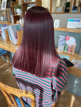 メルク ユニ(merc.uni) ココアベージュツヤ感たっぷりチェリーピンク11.19