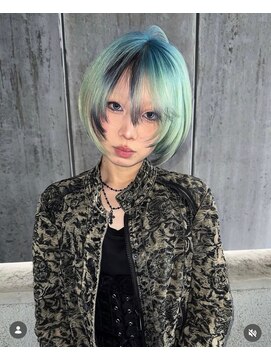 ハコ プラス(HACO+) 【Haco+】Leo_ボブ_ダブルカラー
