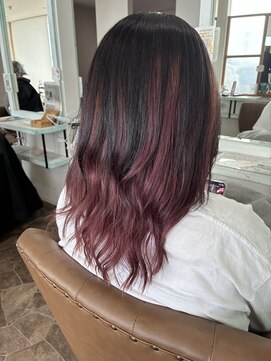 ヘアーディア みどり店(Hair...DiA) アンブレラバイオレットピンク