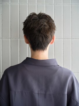 リトル 錦糸町(little) アップバング×爽やかベリーショート
