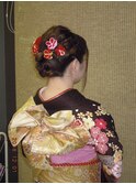 まとめ髪と着付け