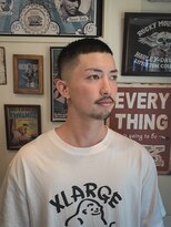 グルーマーズトウキョウ(GROOMER/S TOKYO)&nbsp;men's/メンズ/リバースセンターパート/サーフカール/神保町/眉毛