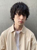 フィフス(fifth) ◇無造作パーマ × メンズマッシュウルフ◇