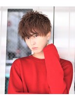 メンズフィール 南森町(MENS FEEL)&nbsp;韓流マッシュショート刈り上げ×ソフトツイストスパイラルパーマ