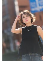 ミエル ヘア 新宿(miel hair)&nbsp;〈mielhair新宿〉ナチュラルショート　イルミナカラー