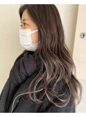 自然な明度差ハイライト　ロングレイヤー 【miku】