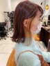 【白髪をデザイン】インナーカラー(ハイライト)+カット￥15950
