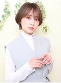 ココアベージュショート