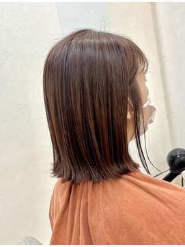 美容室 ミヤモト ミディアムボブ