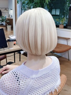 ノル(Knoll) ハイトーンカラー/イメチェン/クールショート[銀座/日比谷]