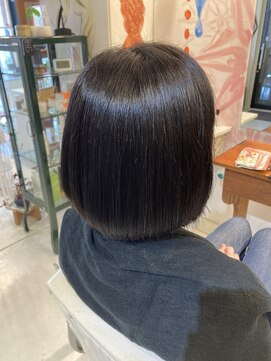 ハロー  三軒茶屋(hair Hello) ボブ高難易度縮毛矯正