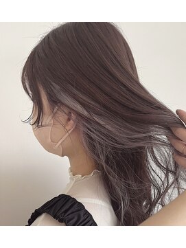 ヘアサロン リュッカ(Lycka) 【Ｌｙｃｋａ】イヤリングカラー☆シルバーアッシュ