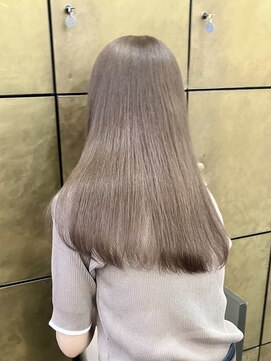 ヘアーアイスカルテット(HAIR ICI QUARTET) 10代20代★大人かわいいダブルカラーブリーチミルクティーカラー