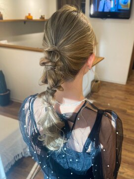 ティダスマイル(tida smile) ヘアアレンジお客様スタイル