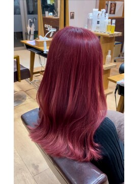 アクロ ヘアー ステージ(ACRO hair stage) チェリーレッドカラー