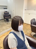 ルッツ(Lutz. hair design)&nbsp;4/16 bob×イロノアトリートメント