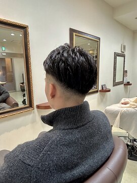 メンズフェードショート