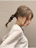 加藤【高円寺 中野】ヘアアレンジ/ヘアセット/ポニーテール