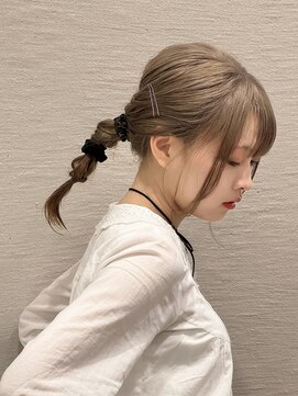 シュク 高円寺(SYUK) 加藤【高円寺 中野】ヘアアレンジ/ヘアセット/ポニーテール