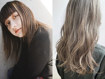 エストヘア 大宮店(est hair)の写真/【大宮駅徒歩7分】《ダブルカラー(リタッチ)+ケアプロTR¥11900》新世代の透明感《エドルカラー》も導入♪