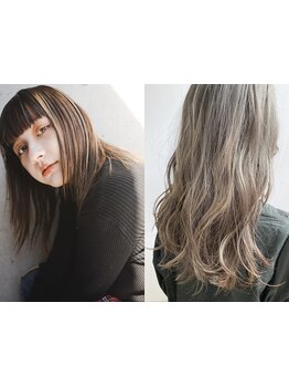 【大宮駅徒歩7分】《カット+ケアブリーチ使用ダブルカラー》新世代の透明感《エドルカラー》も導入♪