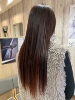 エヌアンドエー せんげん台店(N&A) サラ艶ロングストレート インナーカラー 髪質改善ケアカラー