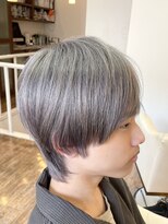 スタジオフォーエイチ(STUDIO 4H)&nbsp;マッシュウルフ/シルバーアッシュ/グレージュ/ハイトーンカラー