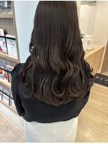 ユーフォリア 青山(Euphoria)&nbsp;【きょうこ】赤み消し/ブリーチなしシアーベージュ/透明感カラー