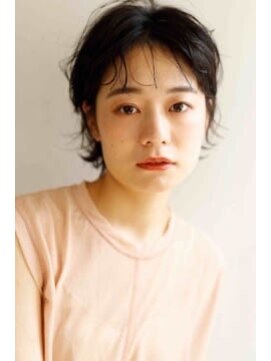 エン バイ ヘアーリーフ 西田辺店(EN by Hair Leafy) ショート/大人ショート/30代40代50代/ナチュラルショートボブ