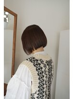 ルート(root)&nbsp;ナチュラルボブ　鹿児島　透明感カラー