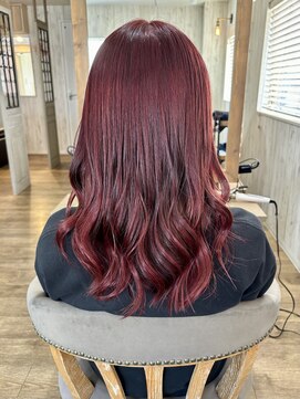 ヘブンリー(heavenly) チェリーレッド/ワインレッド/ボルドーレッド/ワインラベンダー